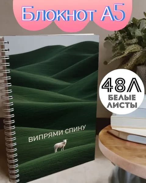 Блокнот, листов: 48