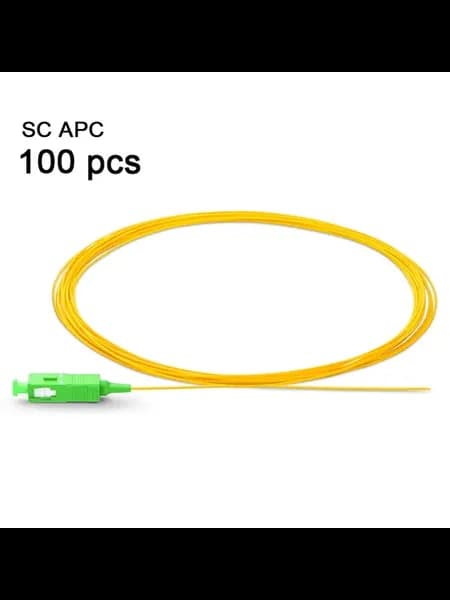 Оптоволоконный пигтейл SC APC 1 м, 100pcs