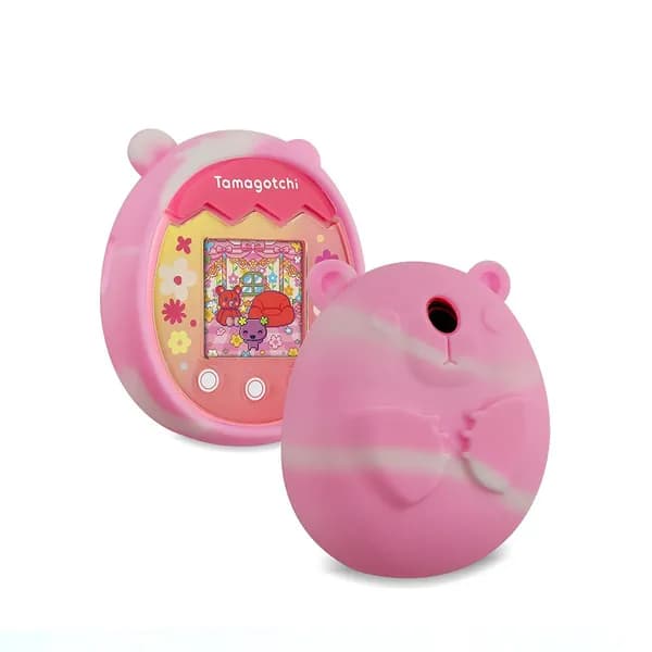 Силиконовый чехол для Tamagotchi Pix с подвеской