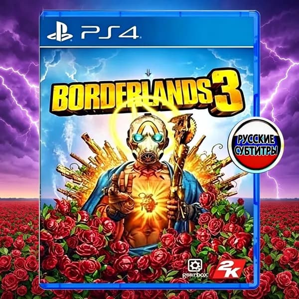 Игра Borderlands 3 PS4 (PlayStation 4, Русские субтитры)