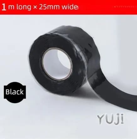Герметичная лента для труб ПВХ 150х2.5 см - Водостойкий уплотнитель с защитой от протечек (толщина 1 мм, антикоррозийный, ремонт сантехники за 5 минут, 1 рулон)