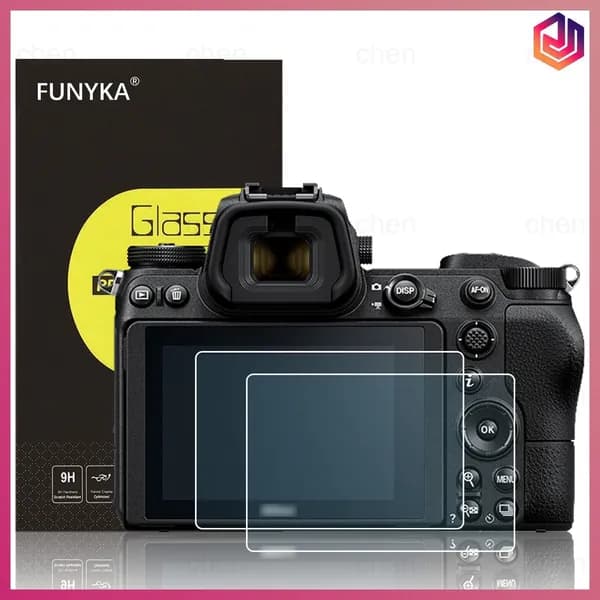 Комплект 2 шт: Защитное стекло для экрана камеры Никон Nikon Z7 Z7II Z6II Z6 II Z6III Z5 z5II