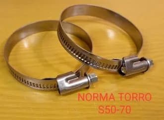 Хомут NORMA TORRO S 50-70 (12C7W2) - 2шт.