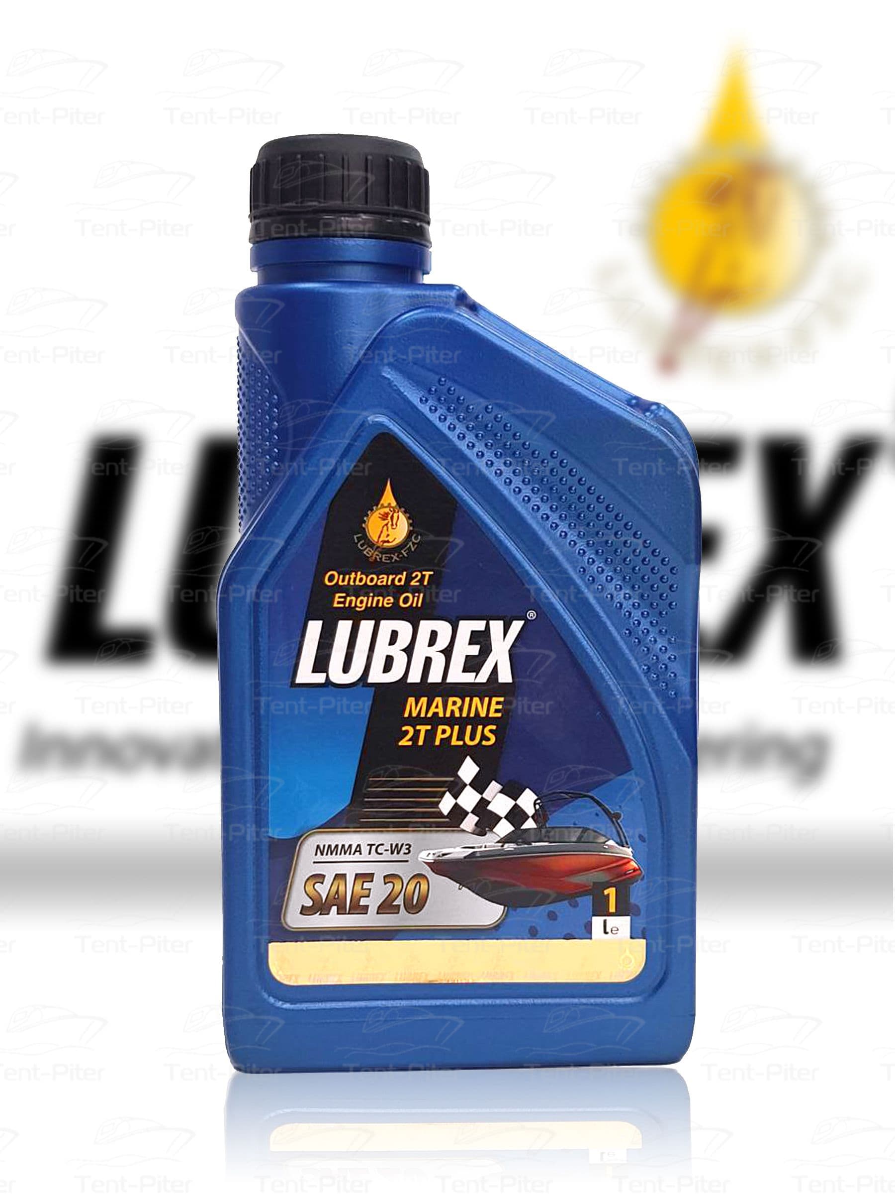 LUBREX 20W Масло моторное, Полусинтетическое, 1 л