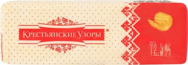 Продукт растительно-сливочный КРЕСТЬЯНСКИЕ УЗОРЫ 72,5%, с змж, 450г2шт