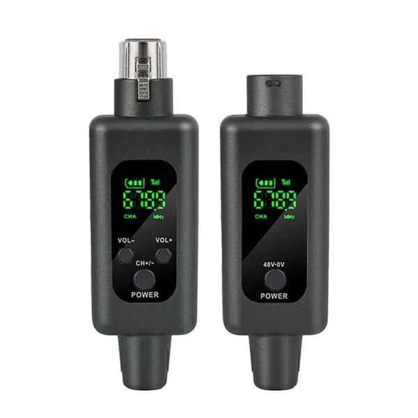 (E I T C) 2.4G Беспроводная Микрофонная Система XLR Адаптер Микрофонного Конвертера