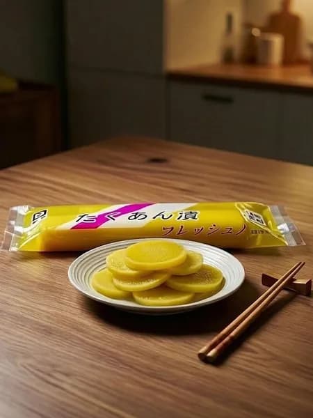 Маринованная редька дайкон (японский такуан), 500 г, Китай