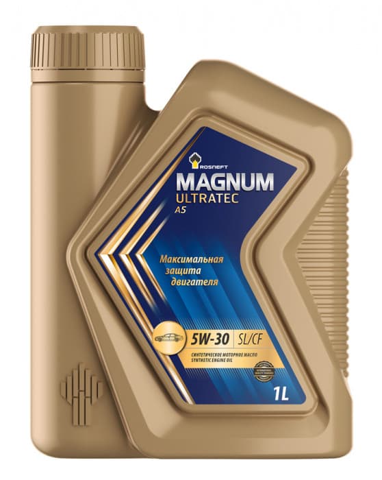 Rosneft Magnum Ultratec A5 5W-30 Масло моторное, Синтетическое, 1 л