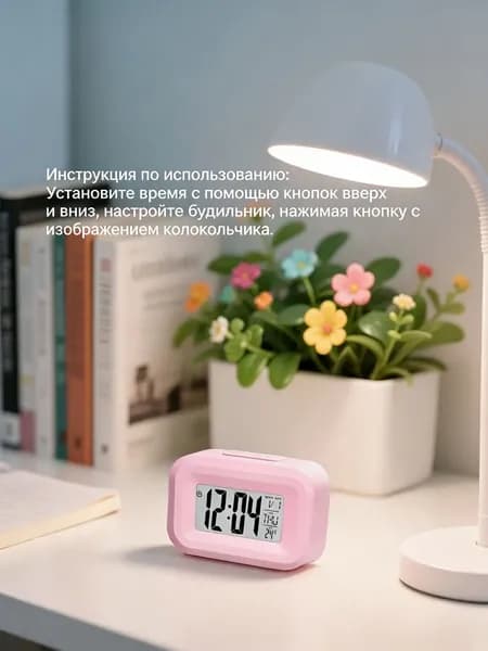 Настольные часы Электронные 1 шт