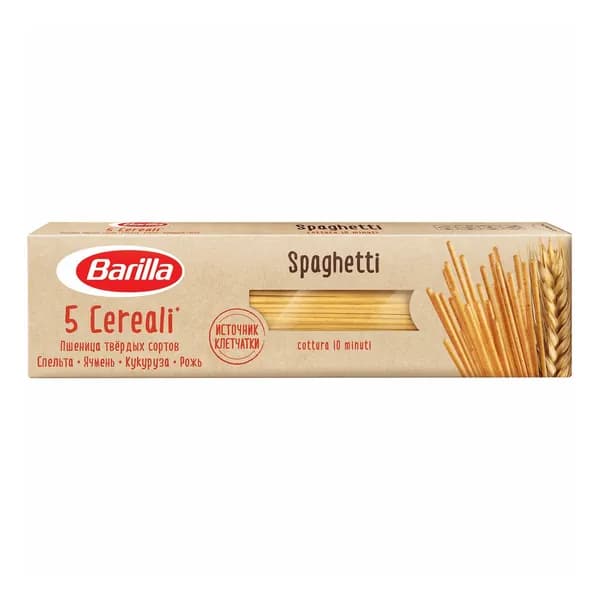 Макароны Barilla Spaghetti 5 Злаков Спагетти 450 г