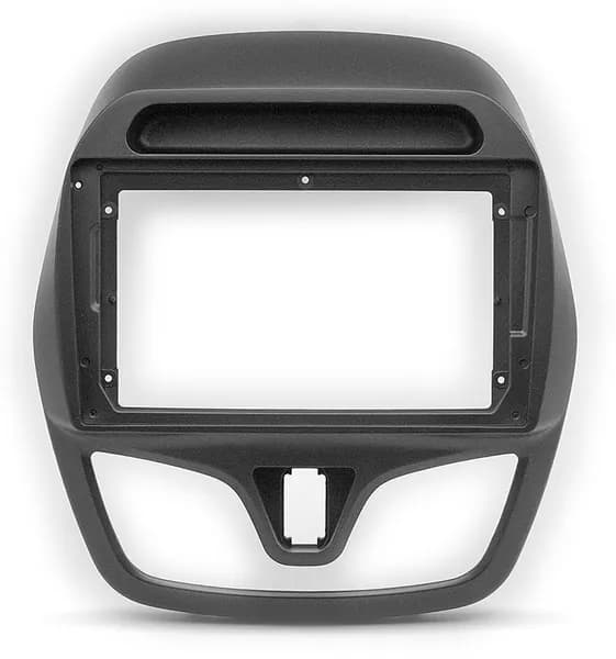 Рамка переходная 9.0" на CHEVROLET Spark (M400), Beat 2015+ / DAEWOO (Дэу Матиз) Matiz 2015+, переходник установка автомагнитолы Android в штатное место, черный