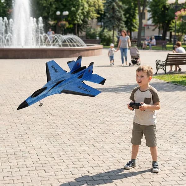 Радиоуправляемый самолёт FX620 в форме истребителя Су-35, из ЭПП-пены, 2,4 ГГц, 120 м