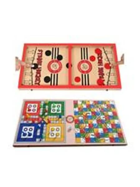 3 in 1 Ludo, Schlangen & Leitern und schnellstes Finger Indoor Brettspiel настольная игра