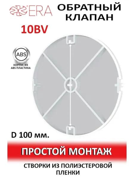 Обратный клапан 10BV, 100 мм