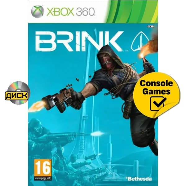 Игра Xbox 360 Brink (английская версия) (XBox 360, Английская версия)