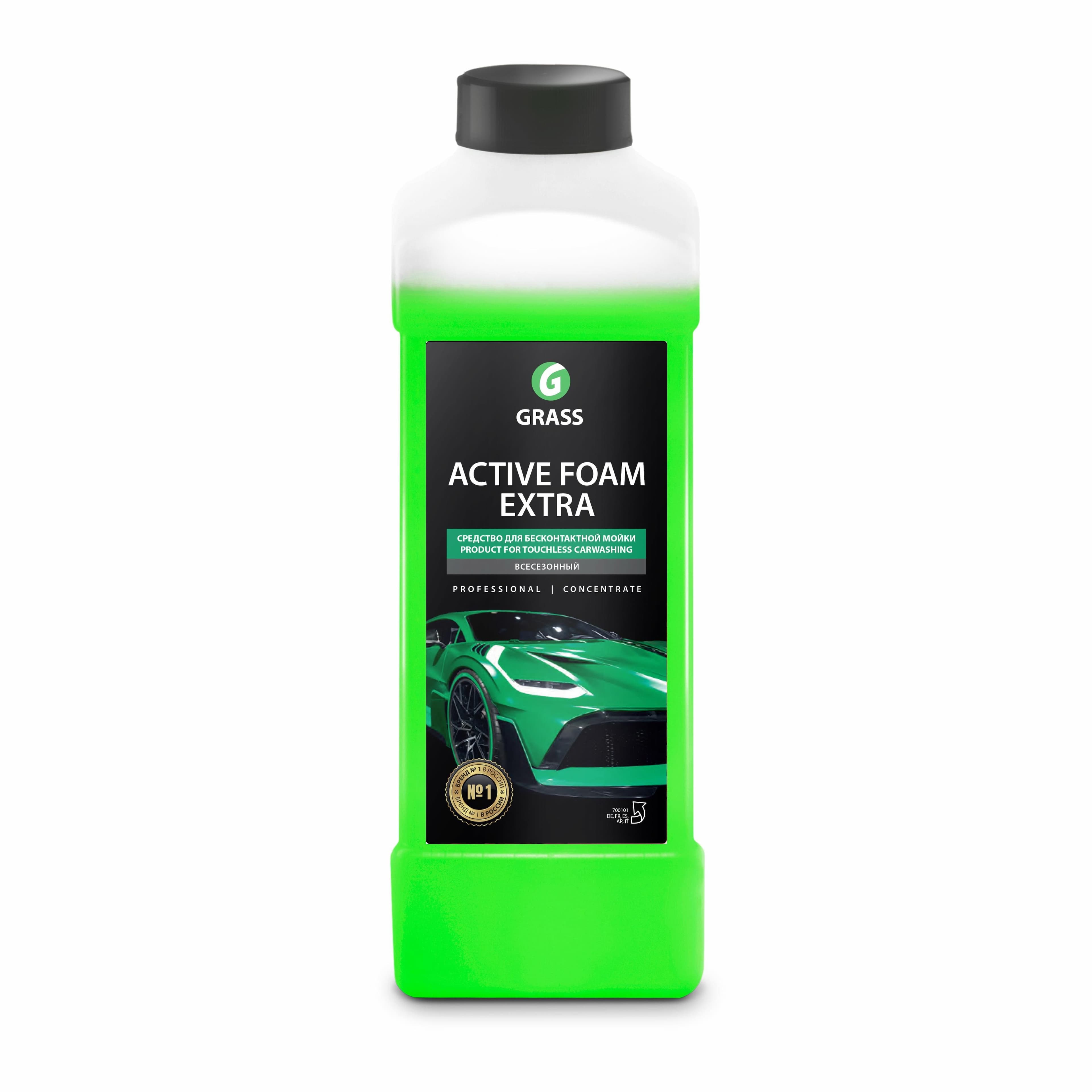 Автошампунь Active Foam Extra для бесконтактной мойки 1л