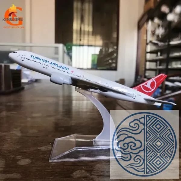 Turkish Airlines Boeing 777, металлическая модель самолета, Turkish Airlines B777