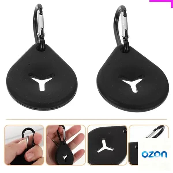 Держатель для мешков для собачьего мусора, аксессуары с крючком, портативный зажим, зажимы для мусора для домашних животных