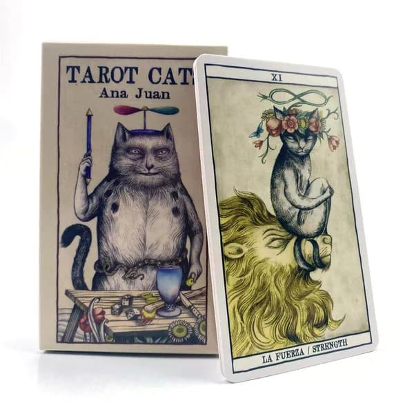 Карты Таро "Fournier - Tarot Cats by Ana Juan" Fournier / Колода Котов от Аны Хуан