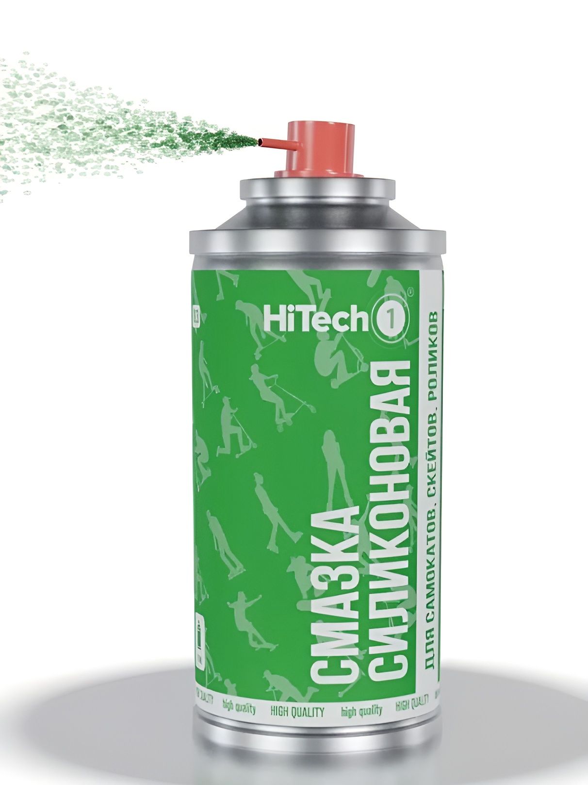 804 HiTech1 Силиконовая смазка резиновых уплотнителей и соединений, 210 мл.