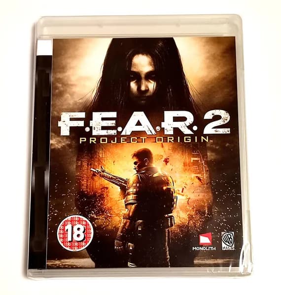 Видеоигра для PS3. F.E.A.R. 2 Project Origin (2009, английская версия) экшен, ужасы / 18+ , 1 игрок, сетевая до 16 игроков