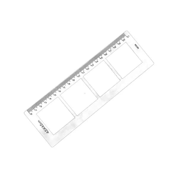 Чертежный инструмент из стали 2Cr13, несколько размеров, 4.5x4.5 см