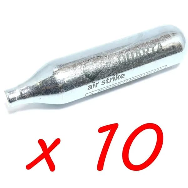 Баллончик CO2 Quarta (10 шт), 12х10 грамм, 517901-10