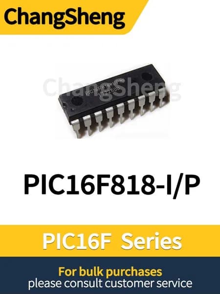 1 штука/партия PIC16F818-I/P DIP18