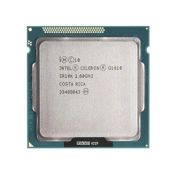 Процессор Intel Celeron G1610 (CM8063701444901) OEM - LGA 1155, 2 х 2600 МГц, L2 - 0,5 МБ, L3 - 2 МБ, 2хDDR3-1333 МГц, Intel HD Graphics, TDP 55 Вт