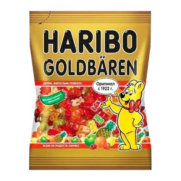 Мармелад Haribo жевательный Золотые мишки 80г