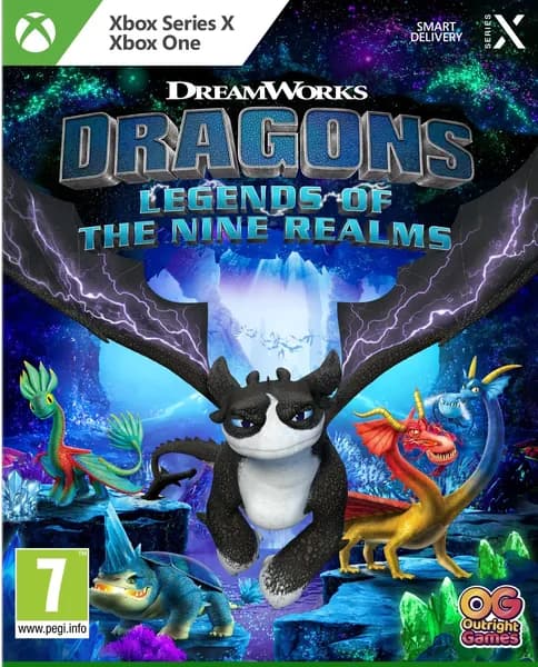 Игра DreamWorks Dragons Legends of the Nine Realms Xbox One, Series X Диск на Xbox