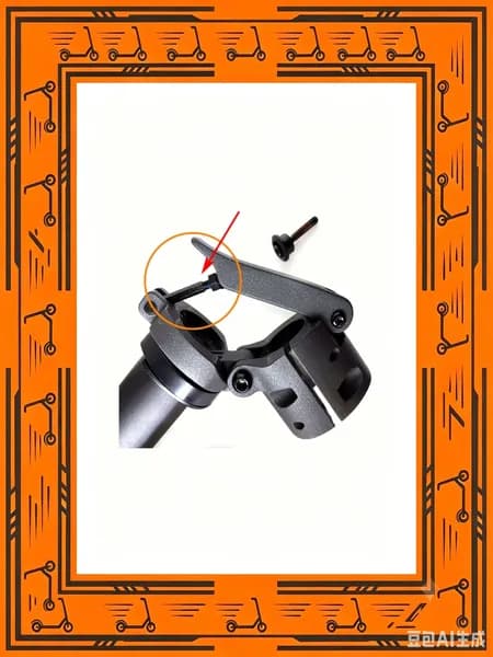 AAD0039931001 Комплект для замены гайки и болта для NINEBOT MAX Электрический скутер 180