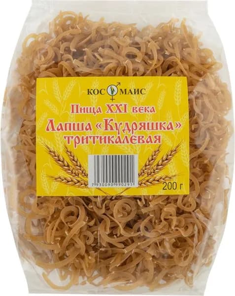 Макароны из тритикале КОС-МАИС лапша, 200 г