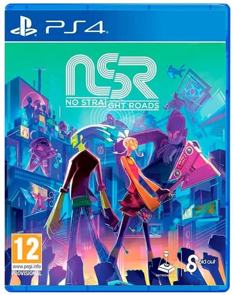 Игра для PS4/PS5: No Straight Roads (Диск) (PlayStation 5, PlayStation 4, Русские субтитры)