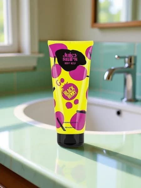 JUICY STARS Молочко для тела Че Черника Go Blackberry, 200 мл.