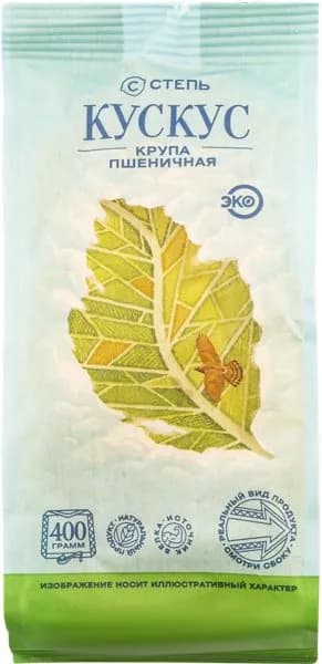 Крупа Пшеничная Агрохолдинг Степь кускус Инвестпром-Опт м/у, 400 г