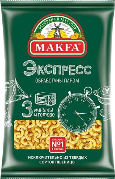 Макароны Makfa рожки-экспресс 400г