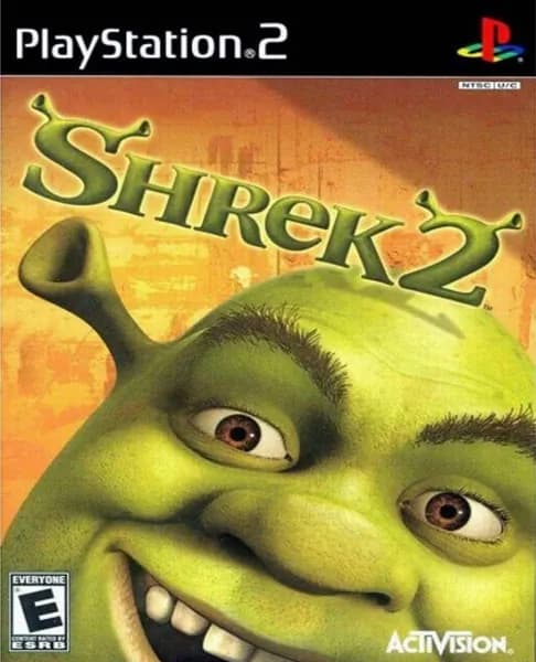 Shrek 2 Шрек Английский язык SLES 52379 Видеоигра на диске PS2. Товар уцененный