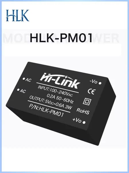 HLK-PM01 AC-DC 220 В к сверхмалому модулю управления усилителем мощности с изолирующим выключателем