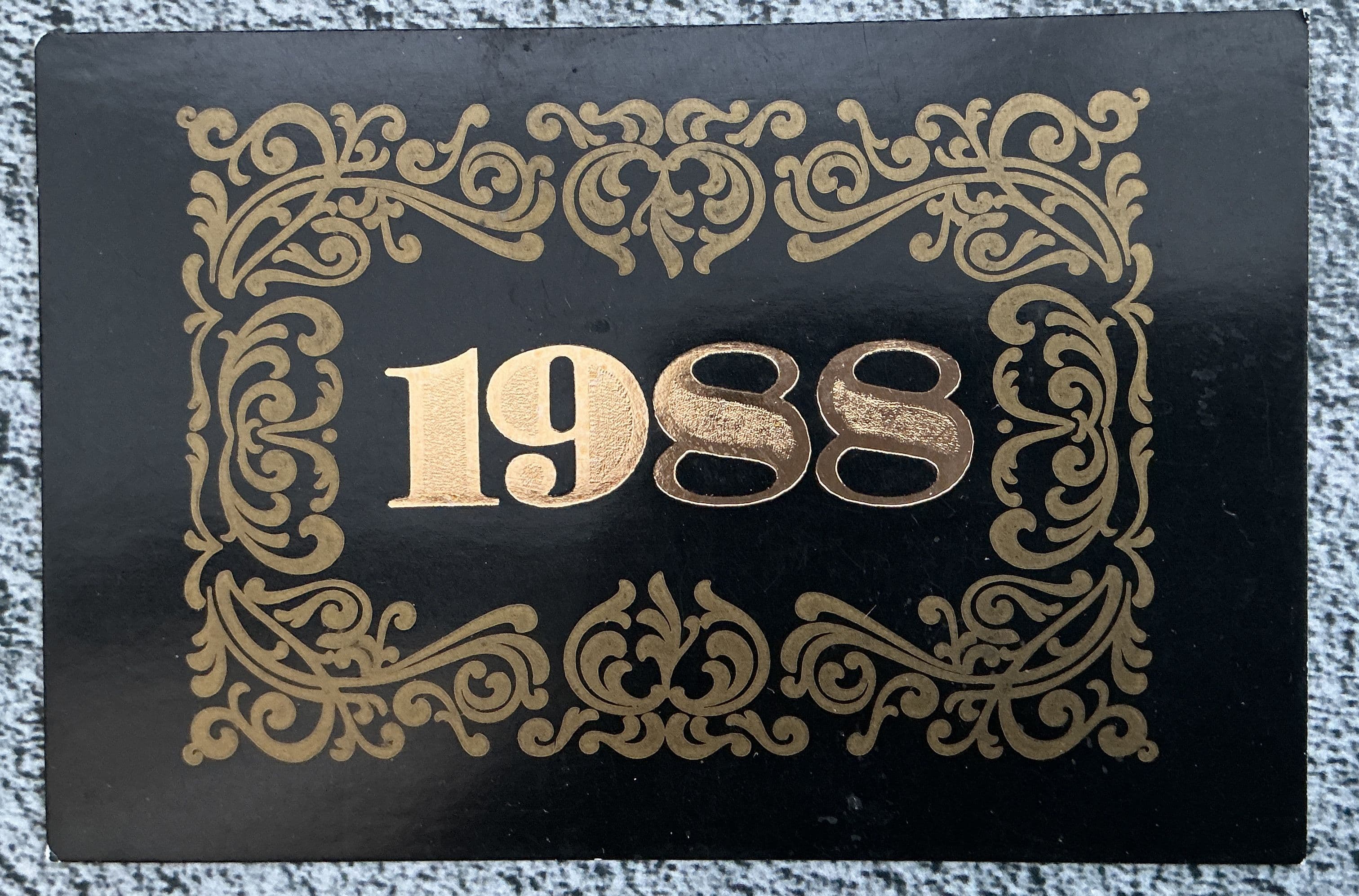 Календарик винтажный СССР 1988 год #10