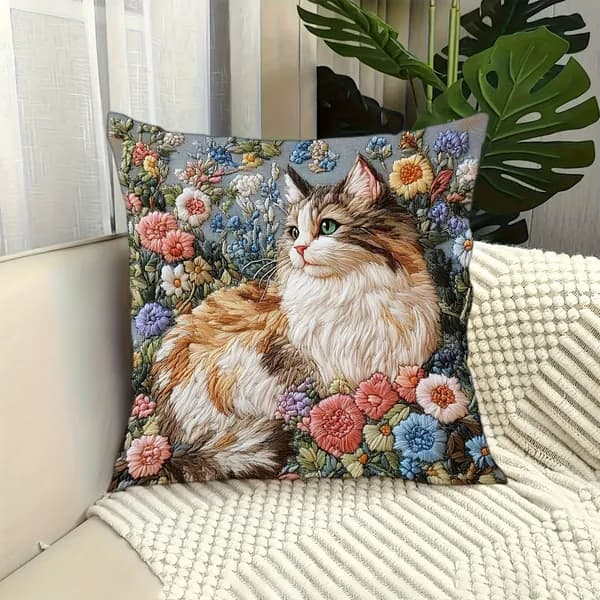 Blovra Наволочка, наволочка, Полиэстер, 45x45 см  1шт