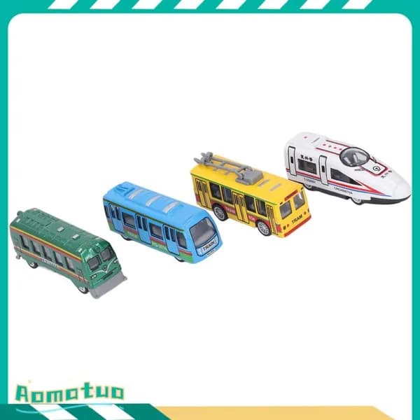 Игрушечный автобус с откатным механизмом Тип B