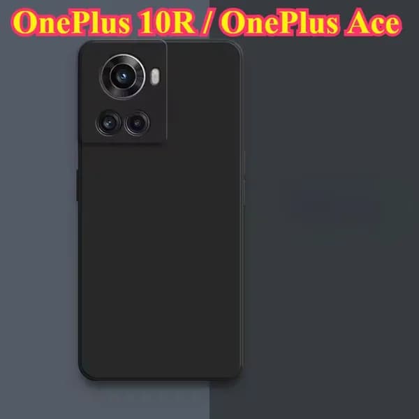 OnePlus 10R качественного силикона с матовым покрытием и защитой камер OnePlus Ace
