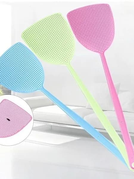 Fly swatter утолщенная сетчатая пластиковая мухобойка