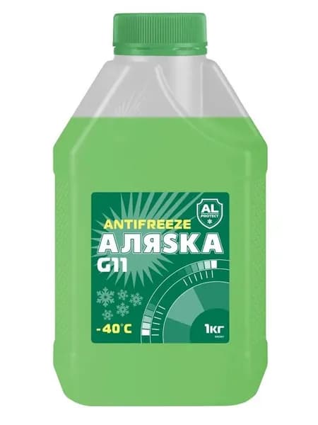 Антифриз Аляsка -40G11 зеленый 1кг