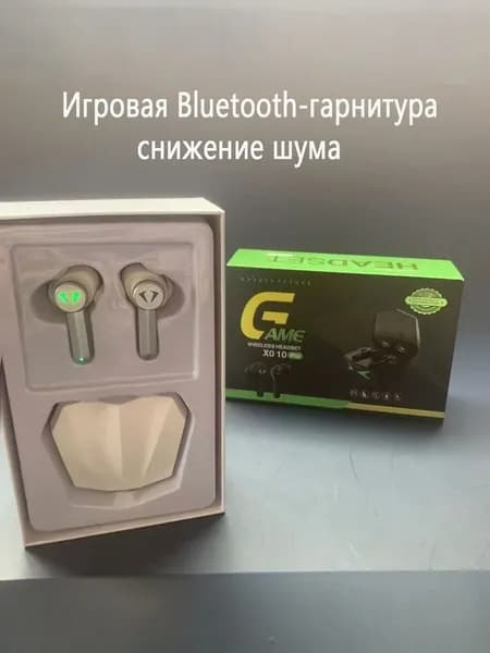 Игровая гарнитура Bluetooth с функцией шумоподавления