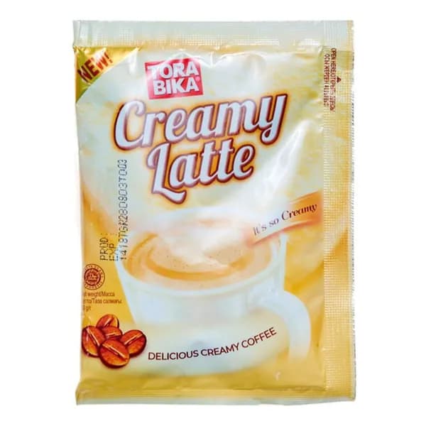 Кофейный напиток Torabika Creamy Latte 3 в 1 растворимый 30 г