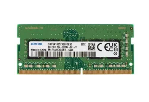 Оперативная память Модуль оперативной памяти SODIMM DDR4 RAM SАМSUNG M471A1K43DB1-CWE 8Гб 3200MHz DDR4, 3200 МГц, 1 x 8 ГБ (M471A1K43DB1-CWE)