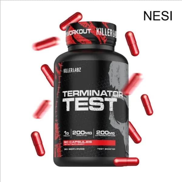 Средства для повышения тестостерона Killer Labz Terminator TEST 90 капсул