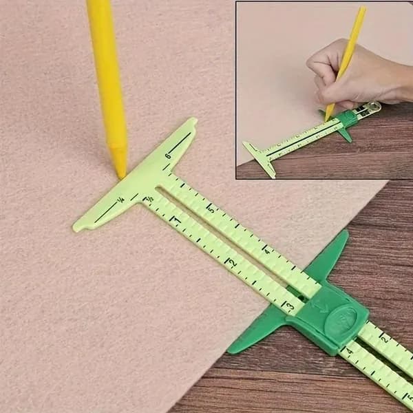 Портновская Линейка 5-в-1 Для Шитья И Пэчворка
